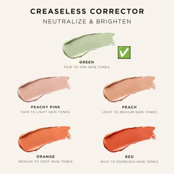 NIB ✅Tarte #GREEN Maracuja Creaseless Color Corrector ✨ New in Box - Picture 3 of 6